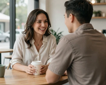 Coffee date with man in uniform - uniform dating site