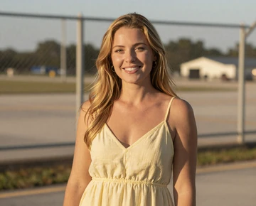 Military pilot dating site member at airfield